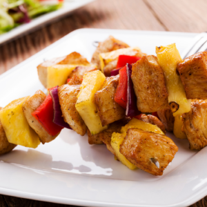Chicken and Pineapple Skewers