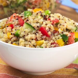 Roasted Veggie Quinoa Bowl