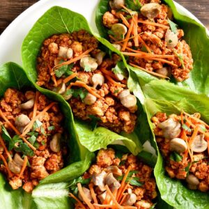 Asian Turkey Lettuce Wraps