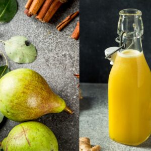 Pear, Cinnamon, and Ginger Syrup