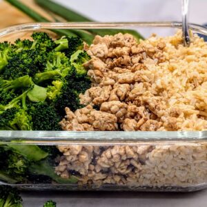 Teriyaki Turkey Bowl with Broccoli